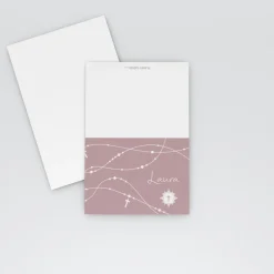 Marque-place Baptême^Planet cards Petite Croix