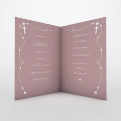 Livret De Baptême^Planet cards Petite Croix