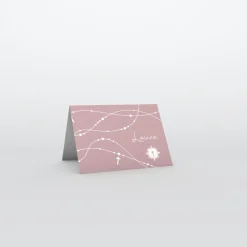Marque-place Baptême^Planet cards Petite Croix