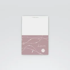 Marque-place Baptême^Planet cards Petite Croix