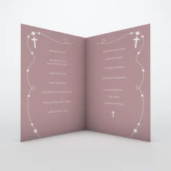 Livret De Baptême^Planet cards Petite Croix