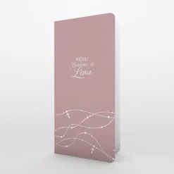 Menu Baptême^Planet cards Petite Croix
