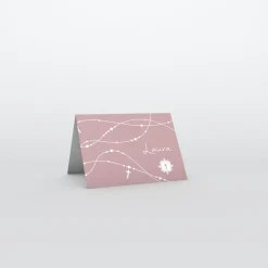 Marque-place Baptême^Planet cards Petite Croix