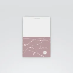 Marque-place Baptême^Planet cards Petite Croix
