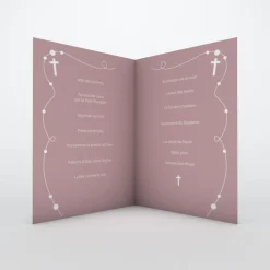 Livret De Baptême^Planet cards Petite Croix