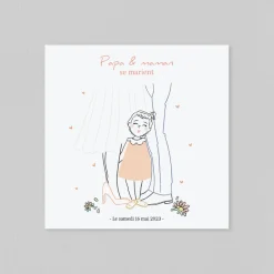 Créations En Collaboration^Planet cards Petite Fille d'honneur