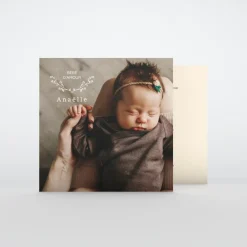 Faire-part Naissance Fille^Planet cards Petite Fleur