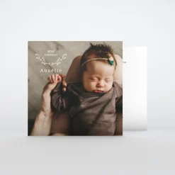 Faire-part Naissance Fille^Planet cards Petite Fleur
