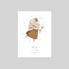 Faire-part Naissance Animaux | Faire-part Naissance Fille^Planet cards Petite Souris et étoiles