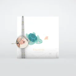 Faire-part Naissance Animaux | Faire-part Naissance Fille^Planet cards Petite Tortue Fille