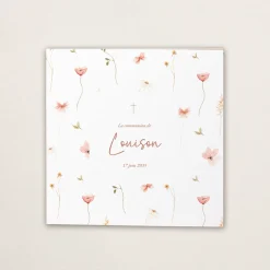 Faire-part Communion^Planet cards Petites fleurs d'été