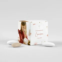 Boite À Dragées Communion^Planet cards Petites fleurs d'été