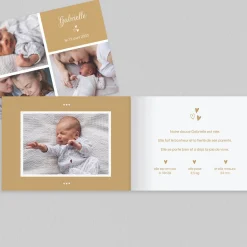 Faire-part Naissance Fille | Faire-part Naissance Garçon^Planet cards Petits Cœurs Parsemés