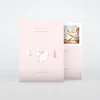 Faire-part Baptême Fille^Planet cards Petits Habits Étendus