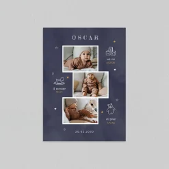 Faire-part Naissance Original | Faire-part Naissance Fille^Planet cards Petits Jouets