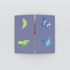 Carte Remerciement Baptême Animaux | Carte Remerciement Baptême Fille^Planet cards Petits papillons