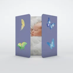 Carte Remerciement Baptême Animaux | Carte Remerciement Baptême Fille^Planet cards Petits papillons