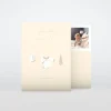 Faire-part Baptême Garçon^Planet cards Petits Vêtements Étendus