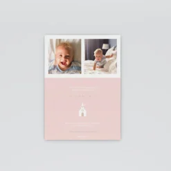 Faire-part Baptême Garçon^Planet cards Petits Vêtements Étendus