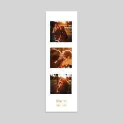 Carte De Vœux Famille | Carte De Vœux Photo^Planet cards Photomaton doré