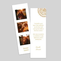 Carte De Vœux Famille | Carte De Vœux Photo^Planet cards Photomaton doré