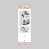 Faire-part Naissance Marque-page | Faire-part Naissance Fille^Planet cards Photomaton liberty