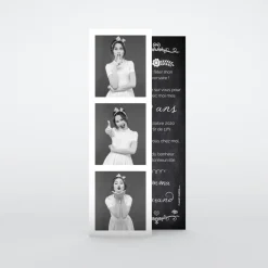 Carte Invitation Anniversaire Adulte Vintage^Planet cards Photos ardoise Vintage
