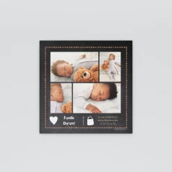 Faire-part Naissance Garçon^Planet cards Pictos et ardoise