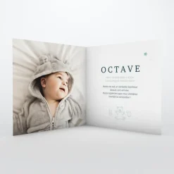 Faire-part Naissance Fille | Faire-part Naissance Garçon^Planet cards Pieds En Pictos