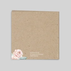 Faire-part Mariage Champêtre^Planet cards Pivoines et Kraft