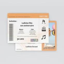 Carte Invitation Anniversaire Adulte Moderne | Carte Invitation Anniversaire Adulte Originale^Planet cards Place de Concert
