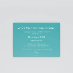 Carte Invitation Anniversaire Adulte Moderne^Planet cards Pêle mêle 50 ans