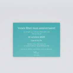 Carte Invitation Anniversaire Adulte Moderne^Planet cards Pêle mêle 50 ans