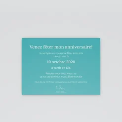 Carte Invitation Anniversaire Adulte Moderne^Planet cards Pêle mêle 50 ans
