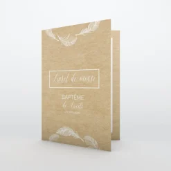 Livret De Baptême^Planet cards Plume et Douceur