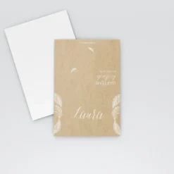 Marque-place Baptême^Planet cards Plume et Douceur