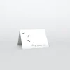 Marque-place Baptême^Planet cards Plumes d'ange