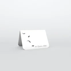 Marque-place Baptême^Planet cards Plumes d'ange