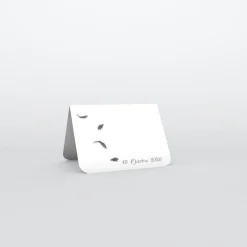 Marque-place Baptême^Planet cards Plumes d'ange
