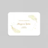 Coupon-réponse Mariage^Planet cards Plumes Festives