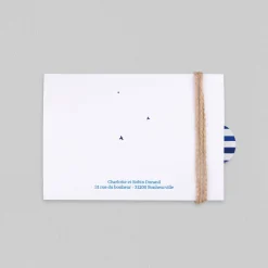 Faire-part Naissance Garçon^Planet cards Pochette Marinière
