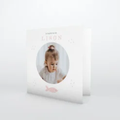 Faire-part Baptême Civil | Faire-part Baptême Fille^Planet cards Poisson Tout Doux