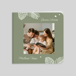 Carte De Vœux Famille | Carte De Vœux Nature^Planet cards Pomme De Pin