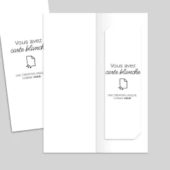 Carte 100% Personnalisable | Carte 100% Personnalisable^Planet cards Portrait Plié + Marque Page 7.5 x 20.2 cm