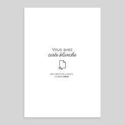 Carte 100% Personnalisable | Carte 100% Personnalisable^Planet cards Portrait Recto Verso 14,5 x 21 cm