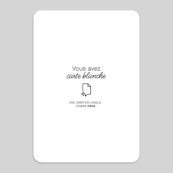 Carte 100% Personnalisable | Carte 100% Personnalisable^Planet cards Portrait Recto Verso 14,5 x 21 cm