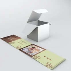 Boîte À Dragées Mariage^Planet cards Proverbe et Bois