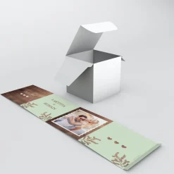 Boîte À Dragées Mariage^Planet cards Proverbe et Bois