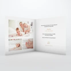 Faire-part Naissance Animaux^Planet cards Renard et Couronne Liberty