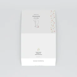 Faire-part Naissance Animaux^Planet cards Renard et Couronne Liberty